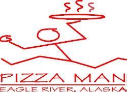 Pizza Man Logo 